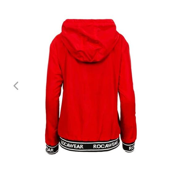 NWT Rocawear Lightweight Hooded Jacket - 2XL / XXL - Red - Picture 3 of 4